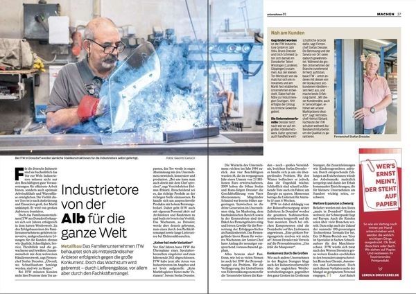 Industrial doors from the Alb for the whole world