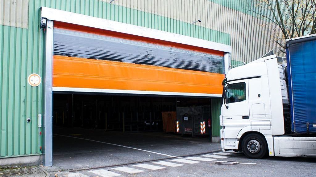 PVC high-speed door Transrapid | high resistance to wind load